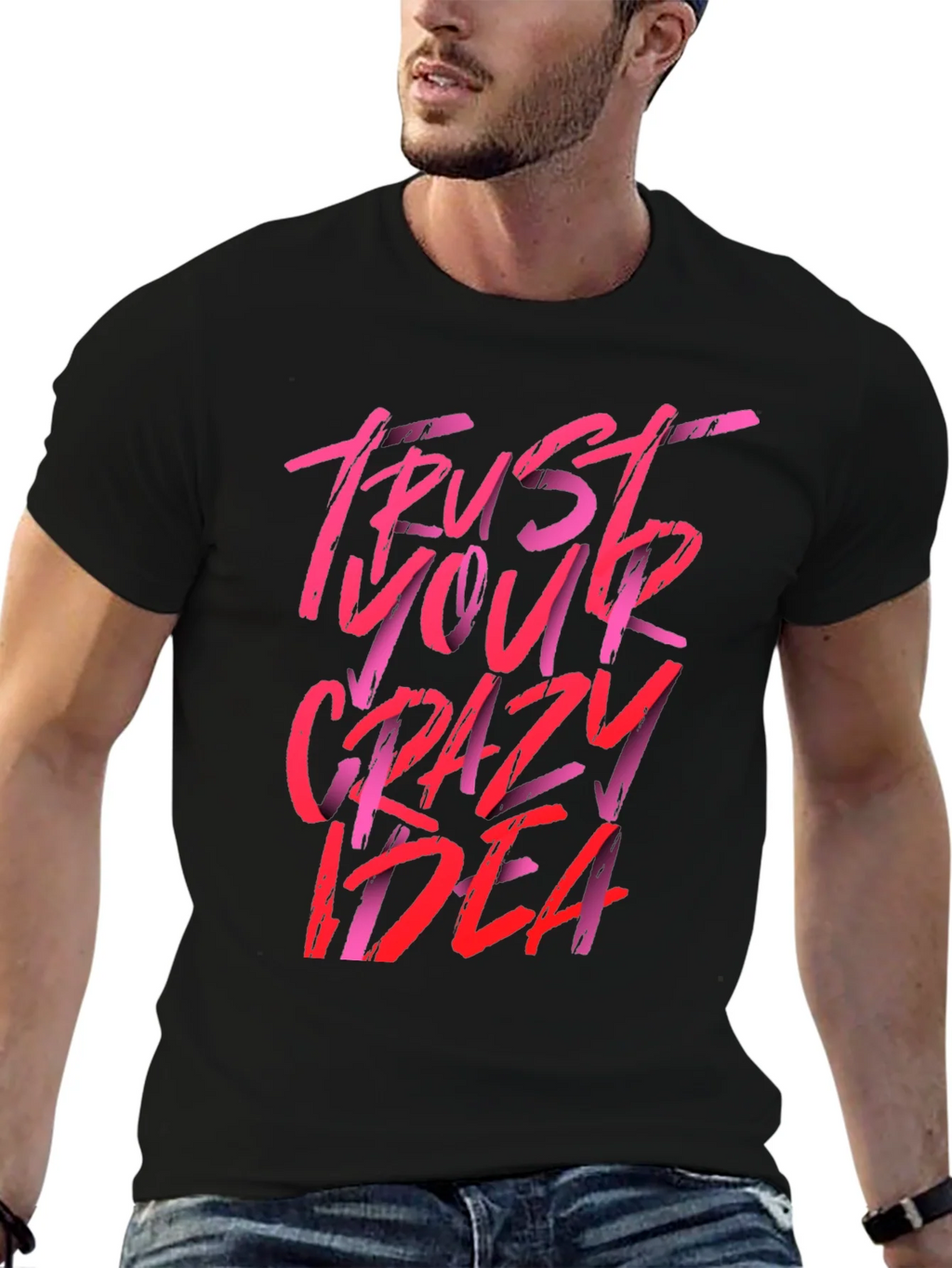 Trust Your Crazy Idea Graphic Tee product image 6