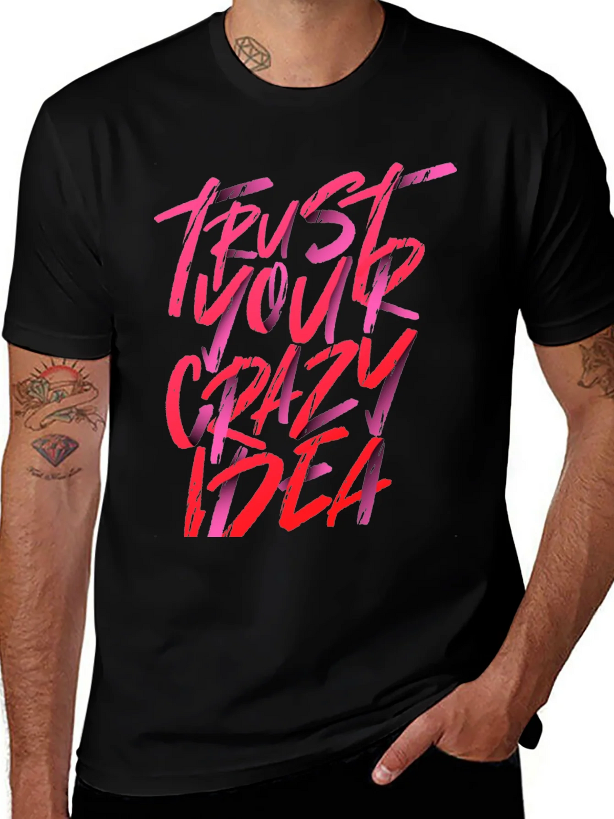 Trust Your Crazy Idea Graphic Tee product image 1