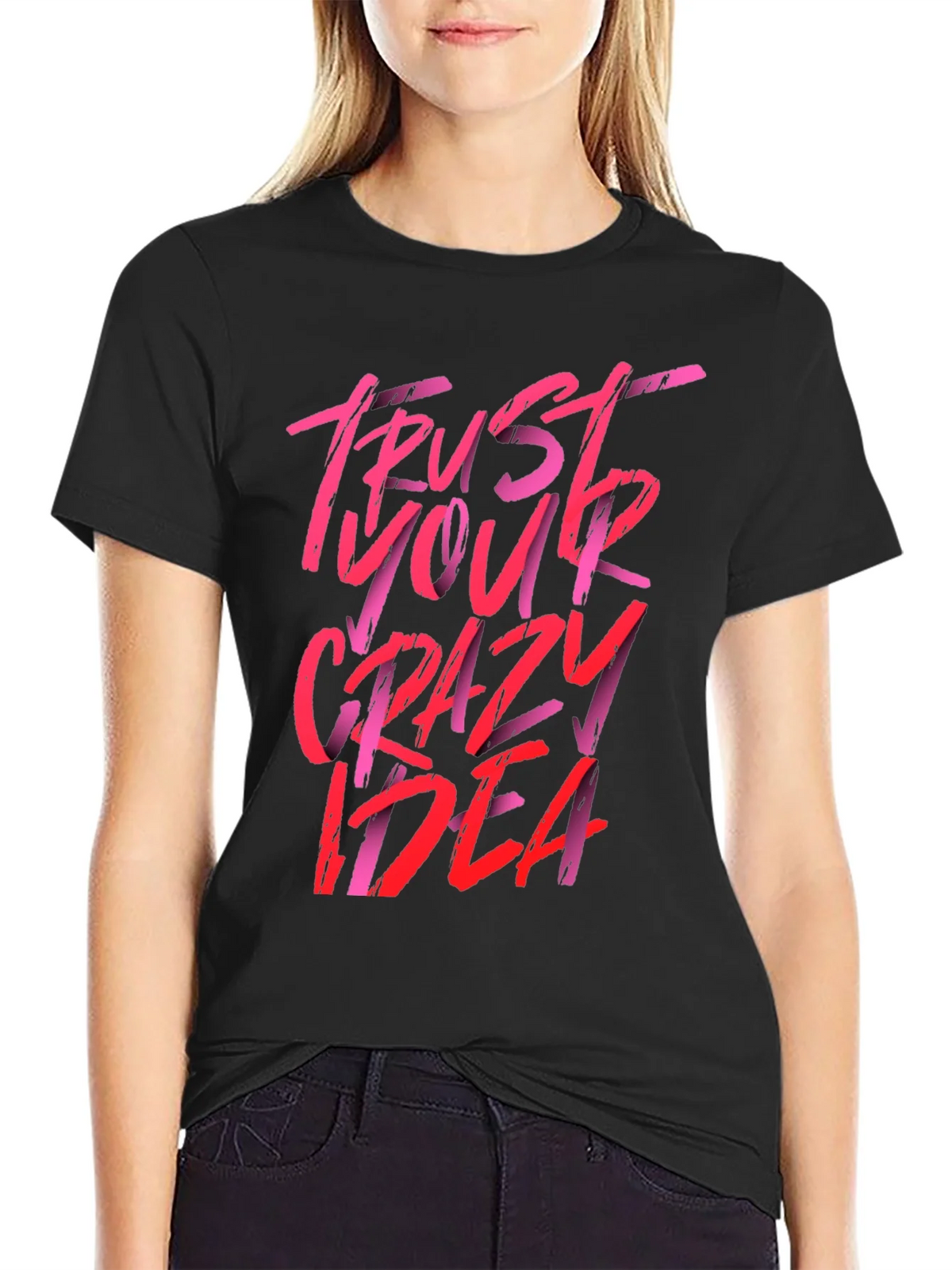 Trust Your Crazy Idea Graphic Tee product image 2