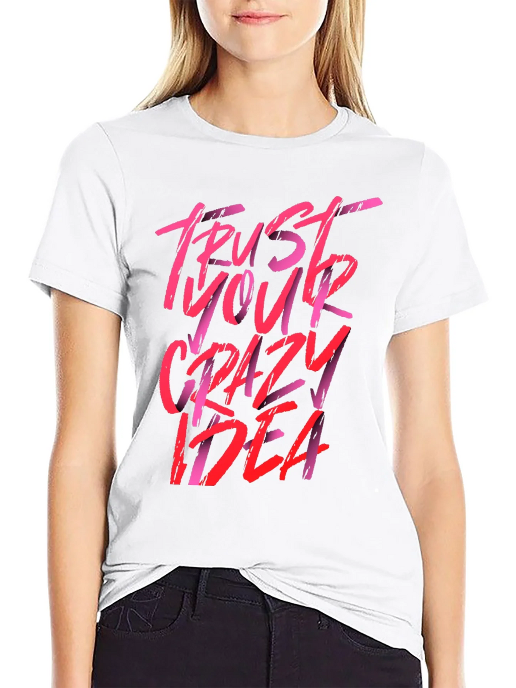 Trust Your Crazy Idea Graphic Tee product image 7