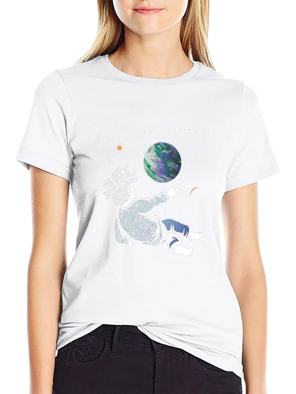 Out of Earth Graphic T-Shirt - Stylish Space Design product image 8