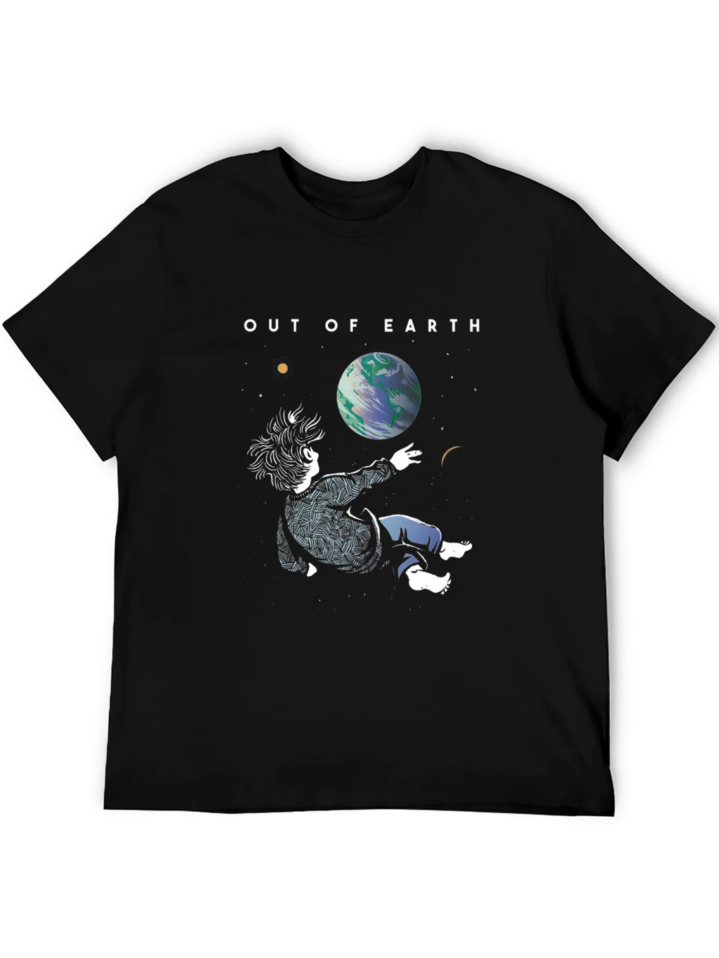 Out of Earth Graphic T-Shirt - Stylish Space Design product image 5