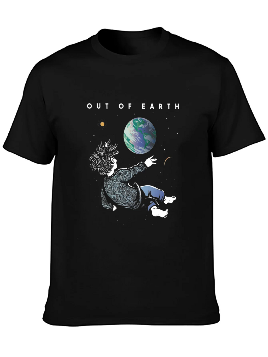 Out of Earth Graphic T-Shirt - Stylish Space Design product image 3