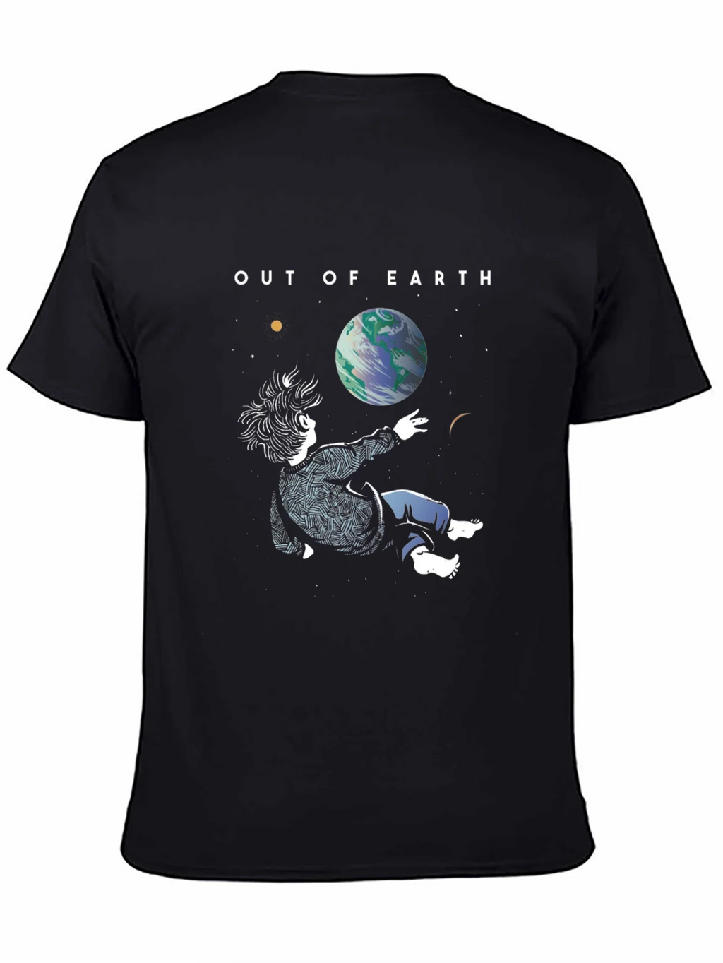 Out of Earth Graphic T-Shirt - Stylish Space Design product image 4