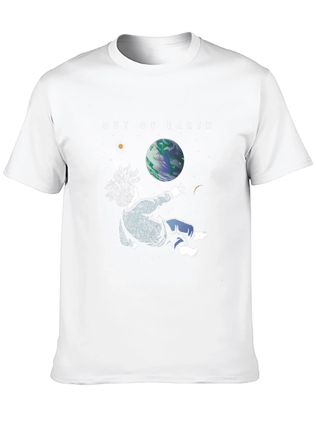Out of Earth Graphic T-Shirt - Stylish Space Design product image 9