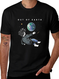 Out of Earth Graphic T-Shirt - Stylish Space Design product image 1