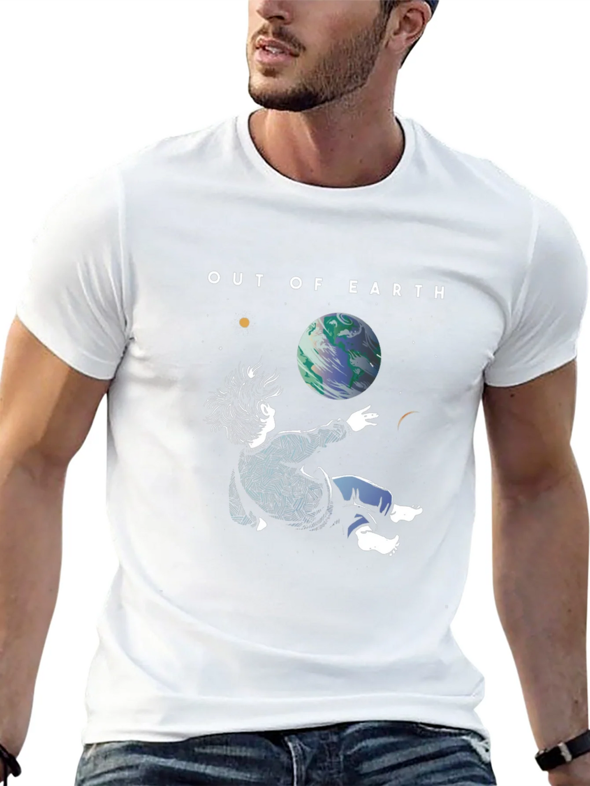 Out of Earth Graphic T-Shirt - Stylish Space Design product image 12