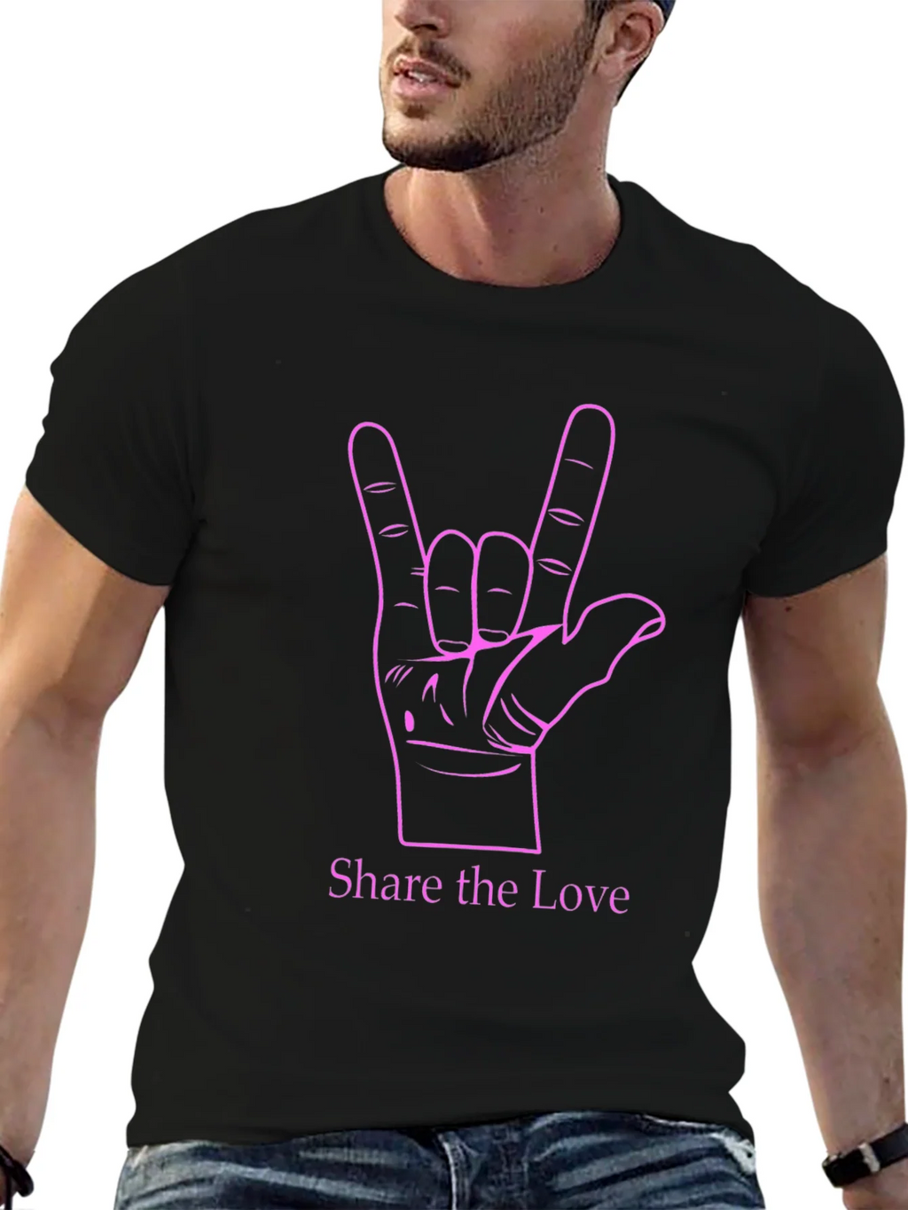 Rock On! Share the Love Graphic Tee product image 6