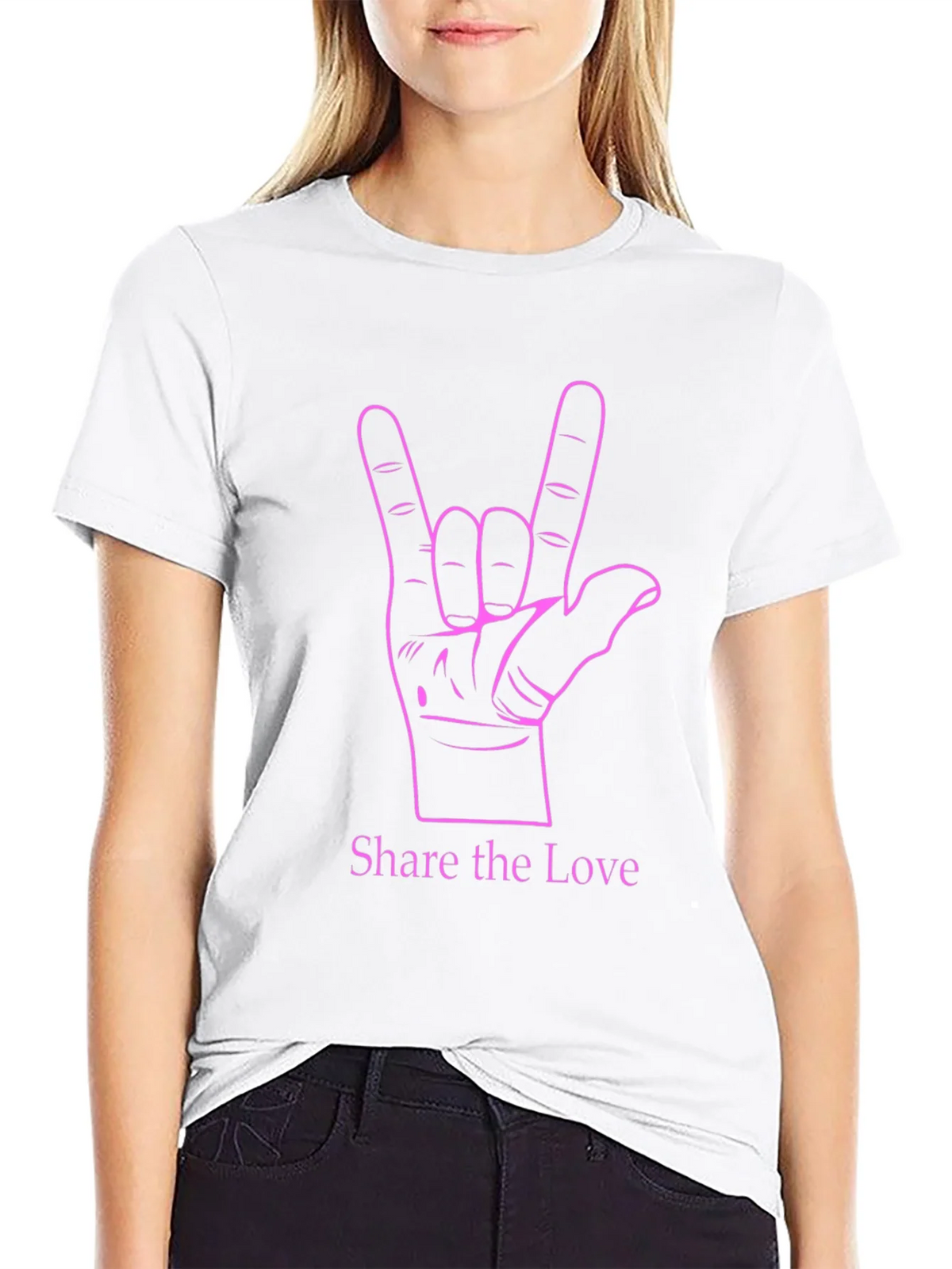 Rock On! Share the Love Graphic Tee product image 8