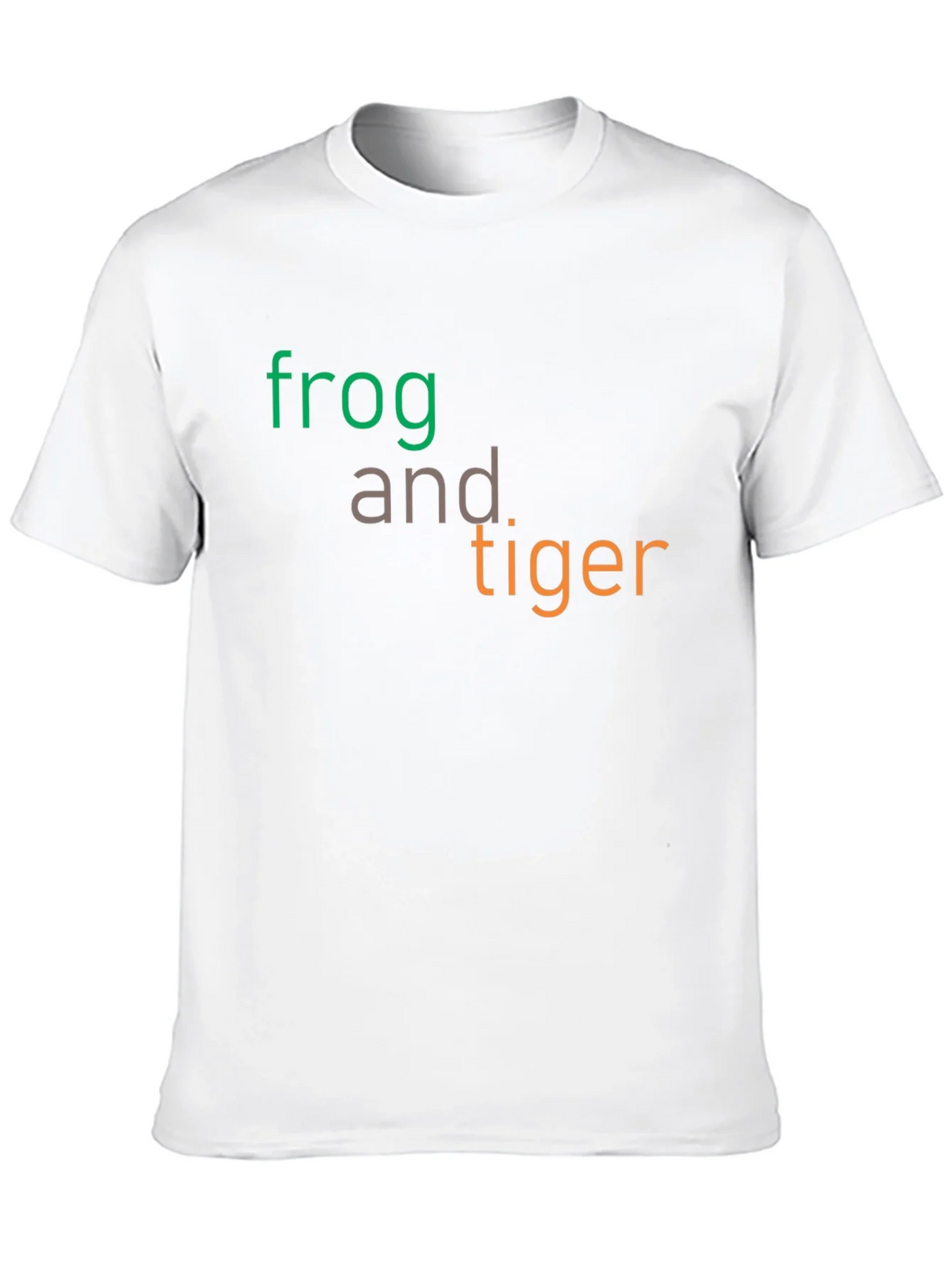 Frog and Tiger Graphic Tee - Black Cotton T-Shirt product image 9
