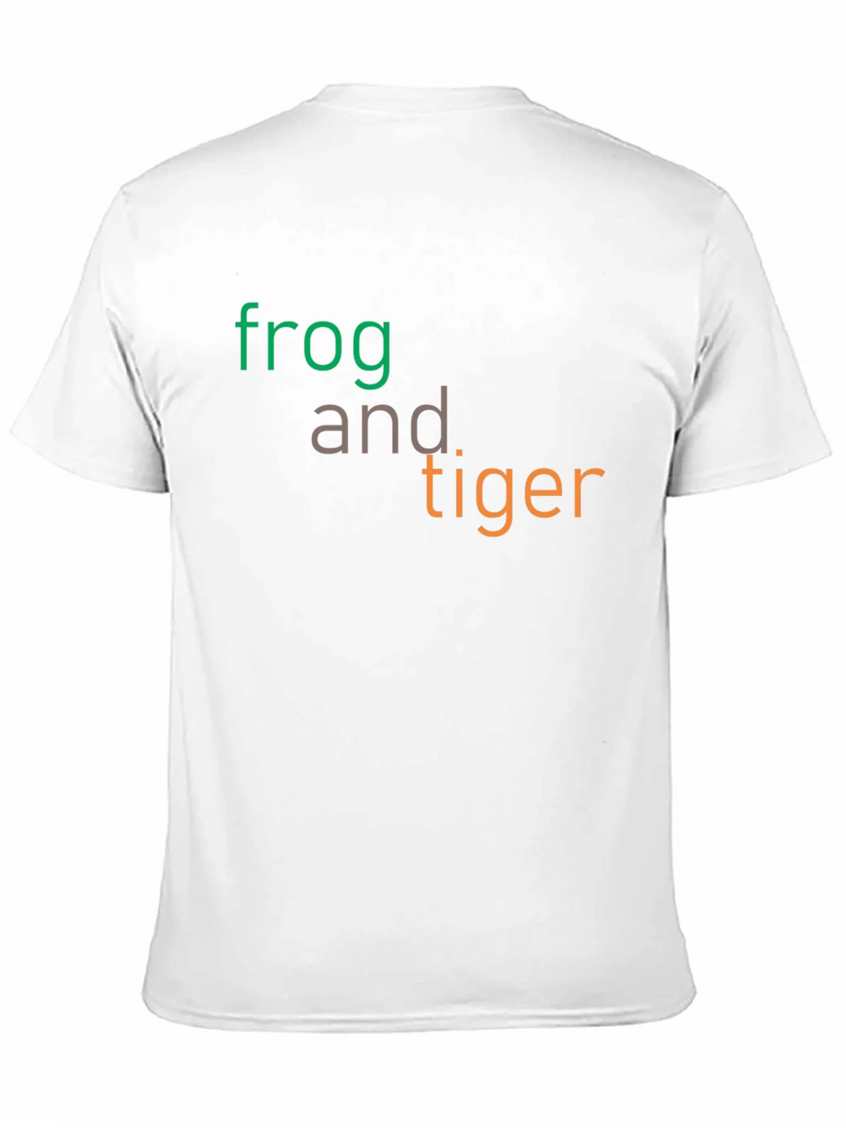 Frog and Tiger Graphic Tee - Black Cotton T-Shirt product image 10
