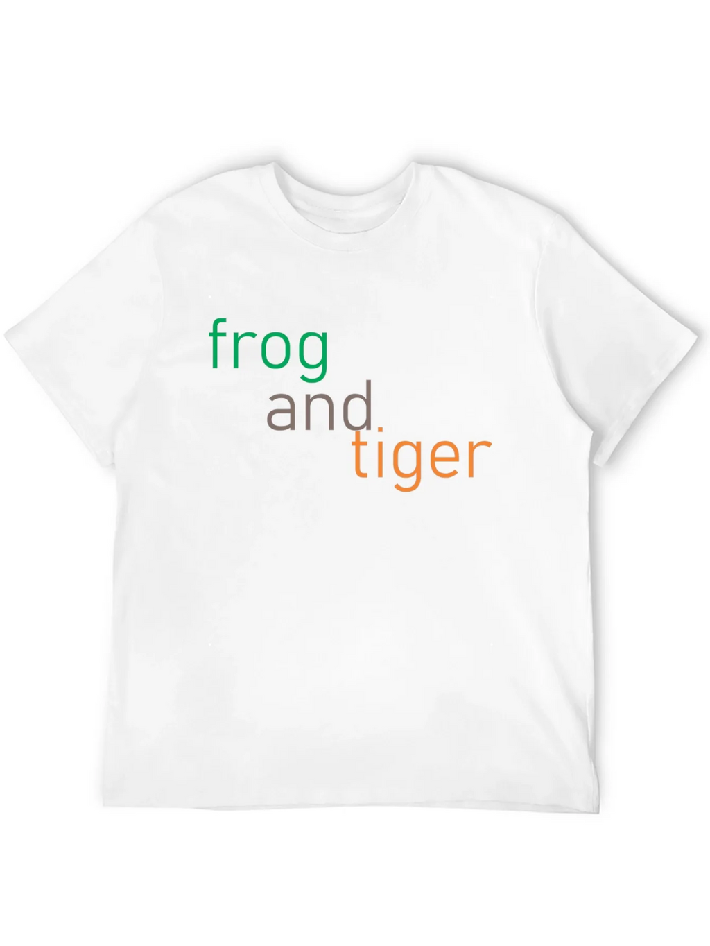 Frog and Tiger Graphic Tee - Black Cotton T-Shirt product image 11
