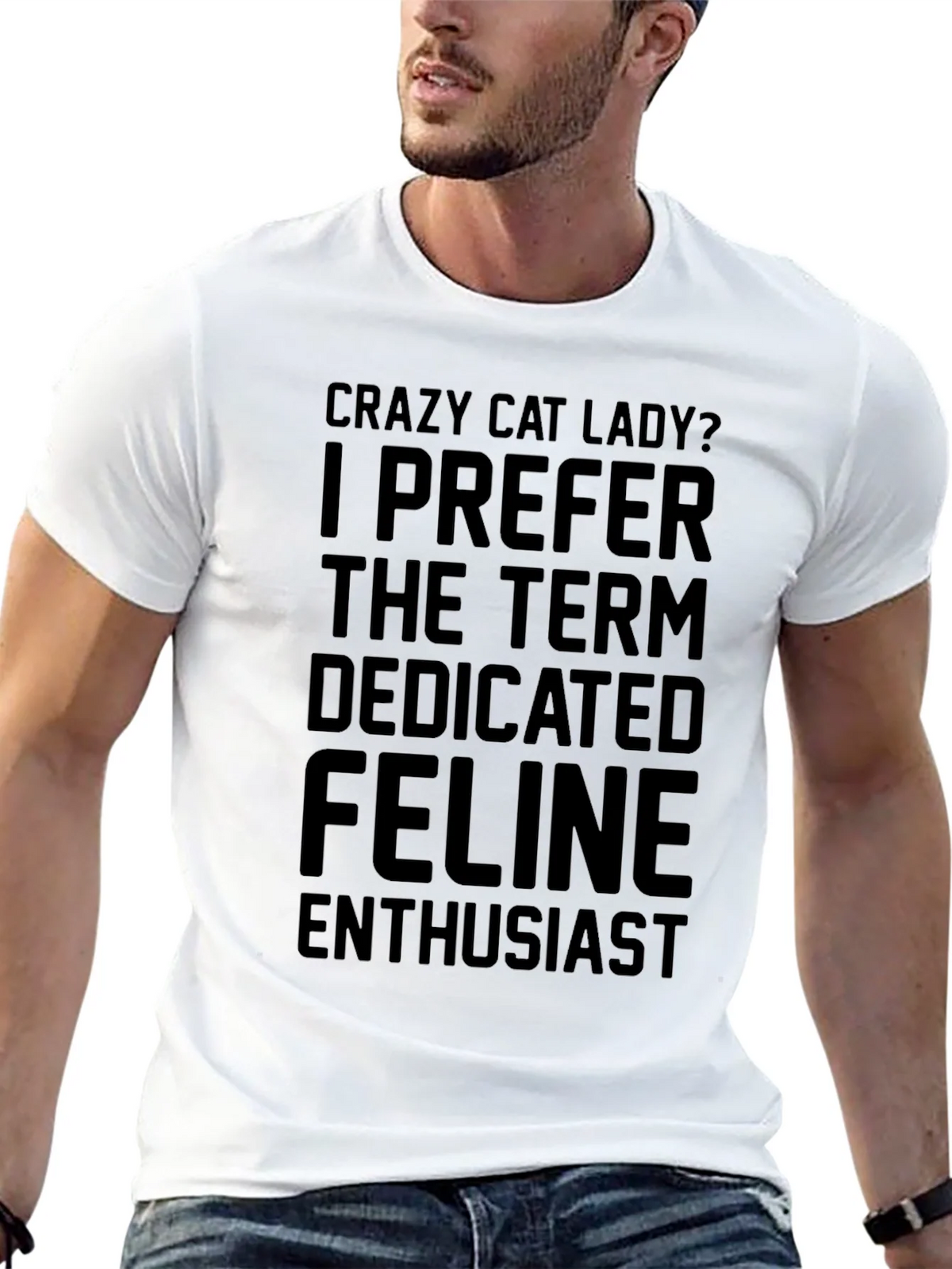 Crazy Cat Lady T-Shirt - Dedicated Feline Enthusiast product image 10