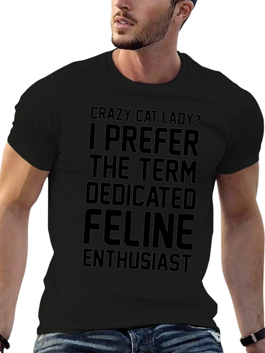Crazy Cat Lady T-Shirt - Dedicated Feline Enthusiast product image 5