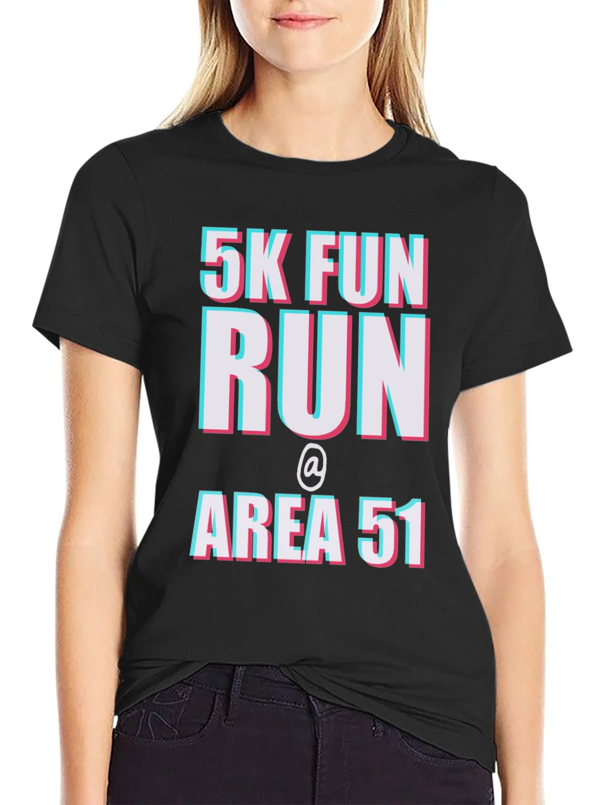 5K Fun Run at Area 51 Graphic Tee product image 2