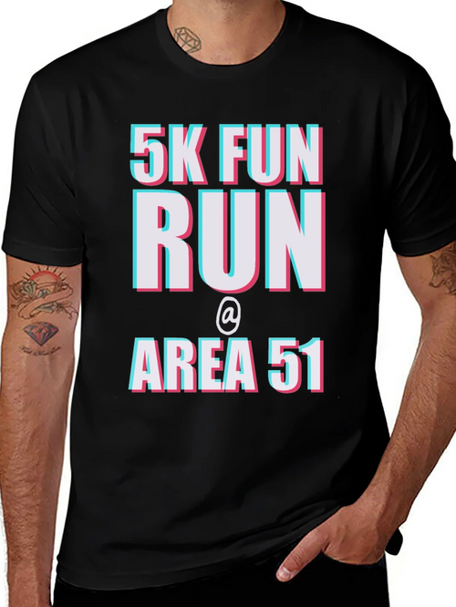 5K Fun Run at Area 51 Graphic Tee product image 1