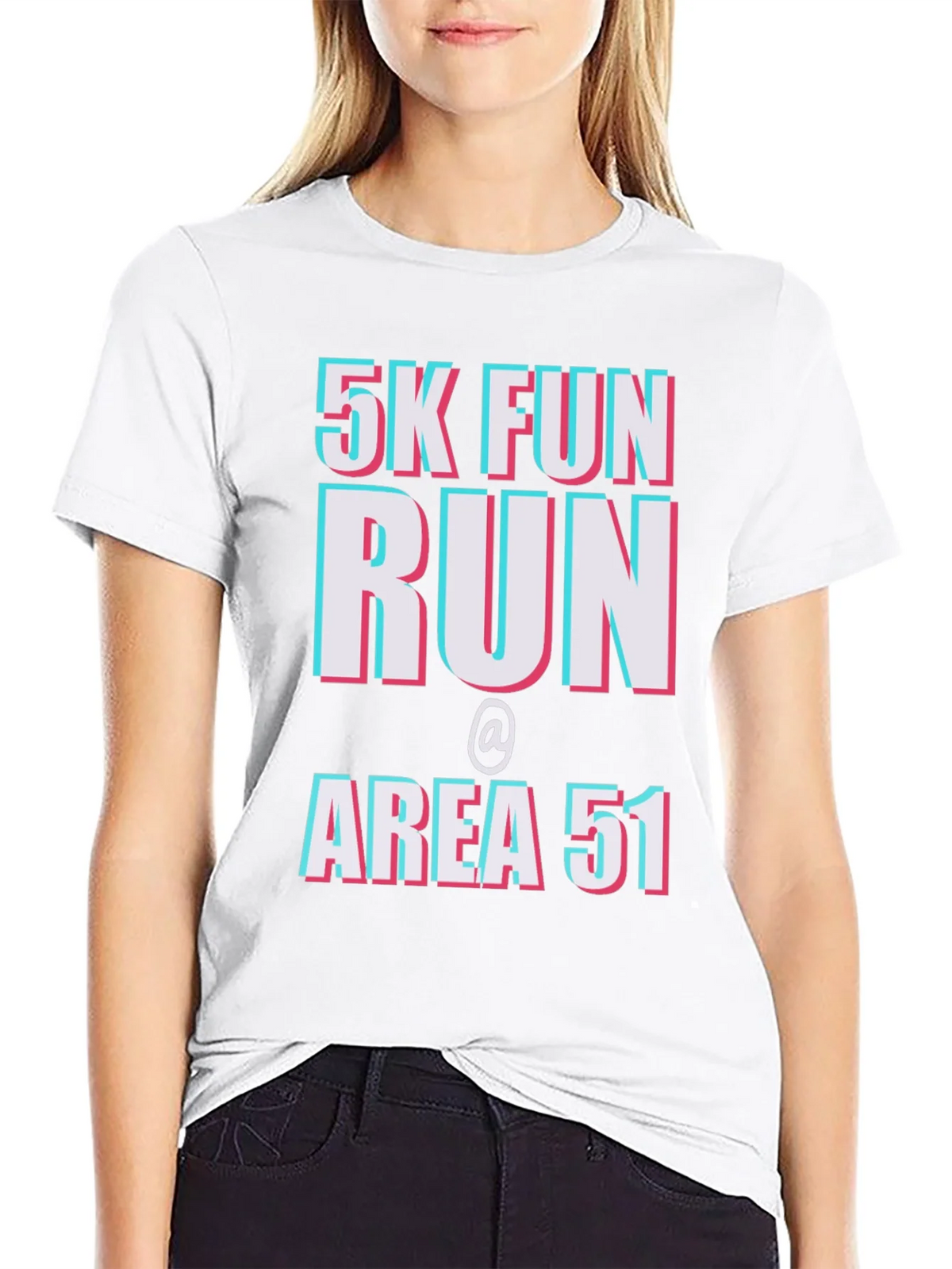 5K Fun Run at Area 51 Graphic Tee product image 8