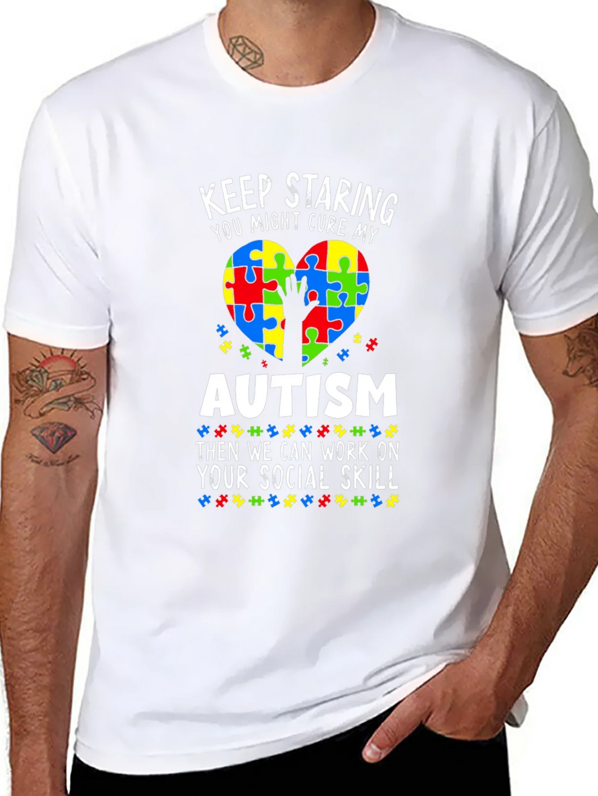 Autism Awareness T-Shirt Social Skills product image 7
