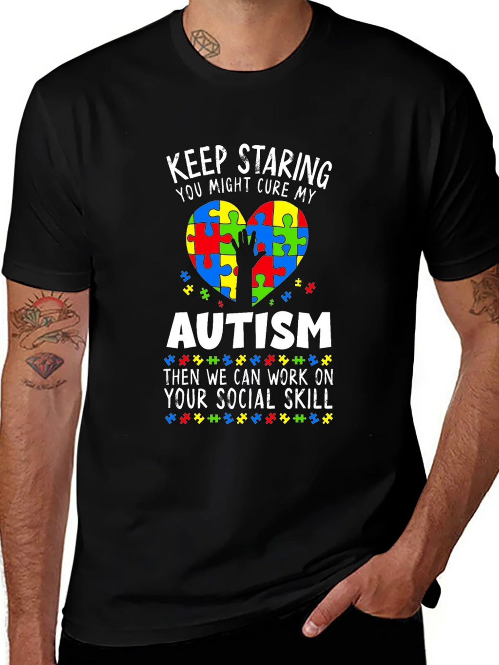 Autism Awareness T-Shirt Social Skills product image 1