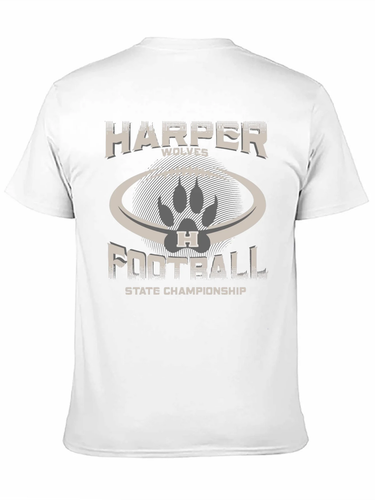 Harper Wolves Football State Championship T-Shirt product image 10