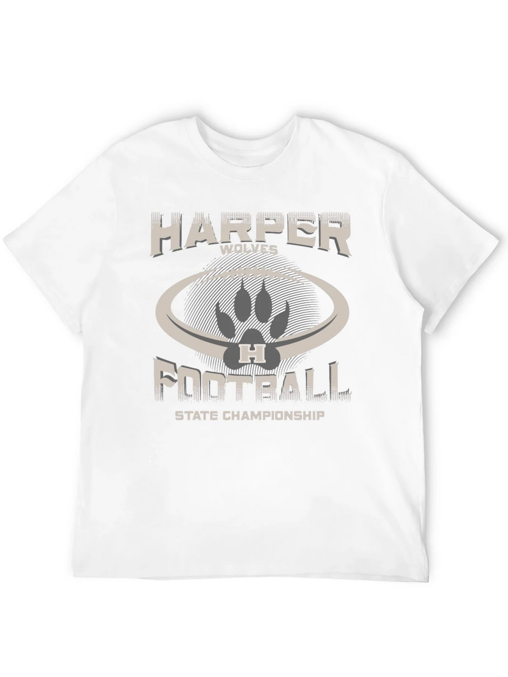 Harper Wolves Football State Championship T-Shirt product image 11