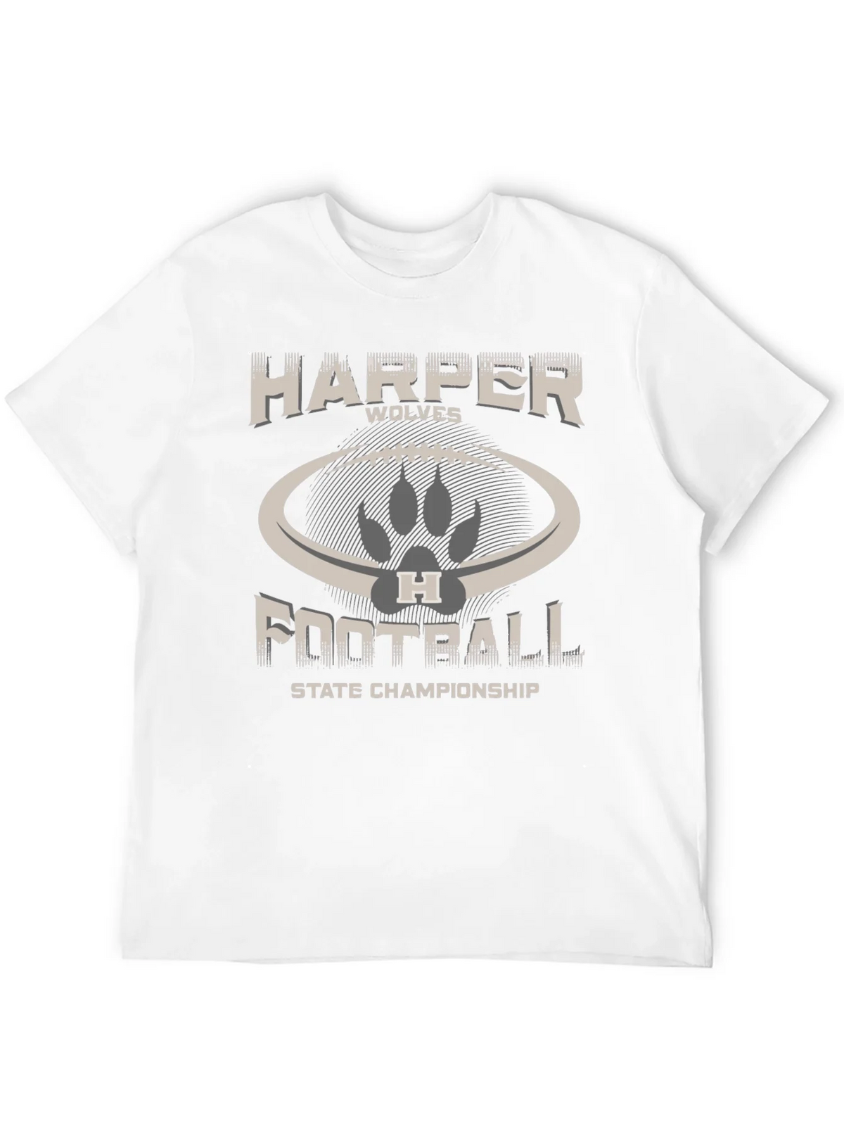 Harper Wolves Football State Championship T-Shirt product image 11
