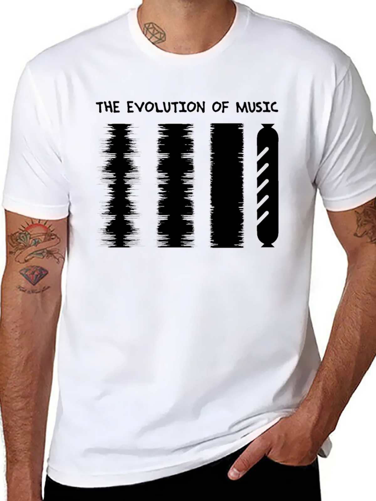 Evolution of Music T-Shirt - Funny Musician Tee product image 7