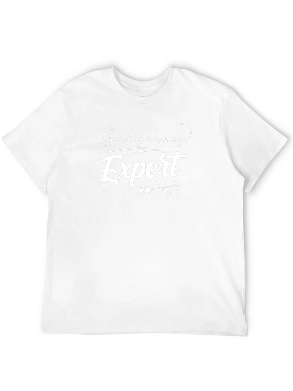 Calligraphy Expert Graphic T-Shirt - Black product image 11