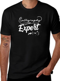 Calligraphy Expert Graphic T-Shirt - Black product image 1