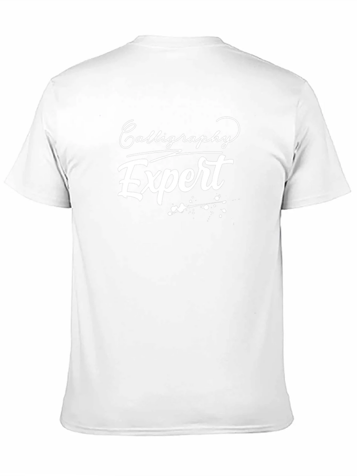 Calligraphy Expert Graphic T-Shirt - Black product image 10