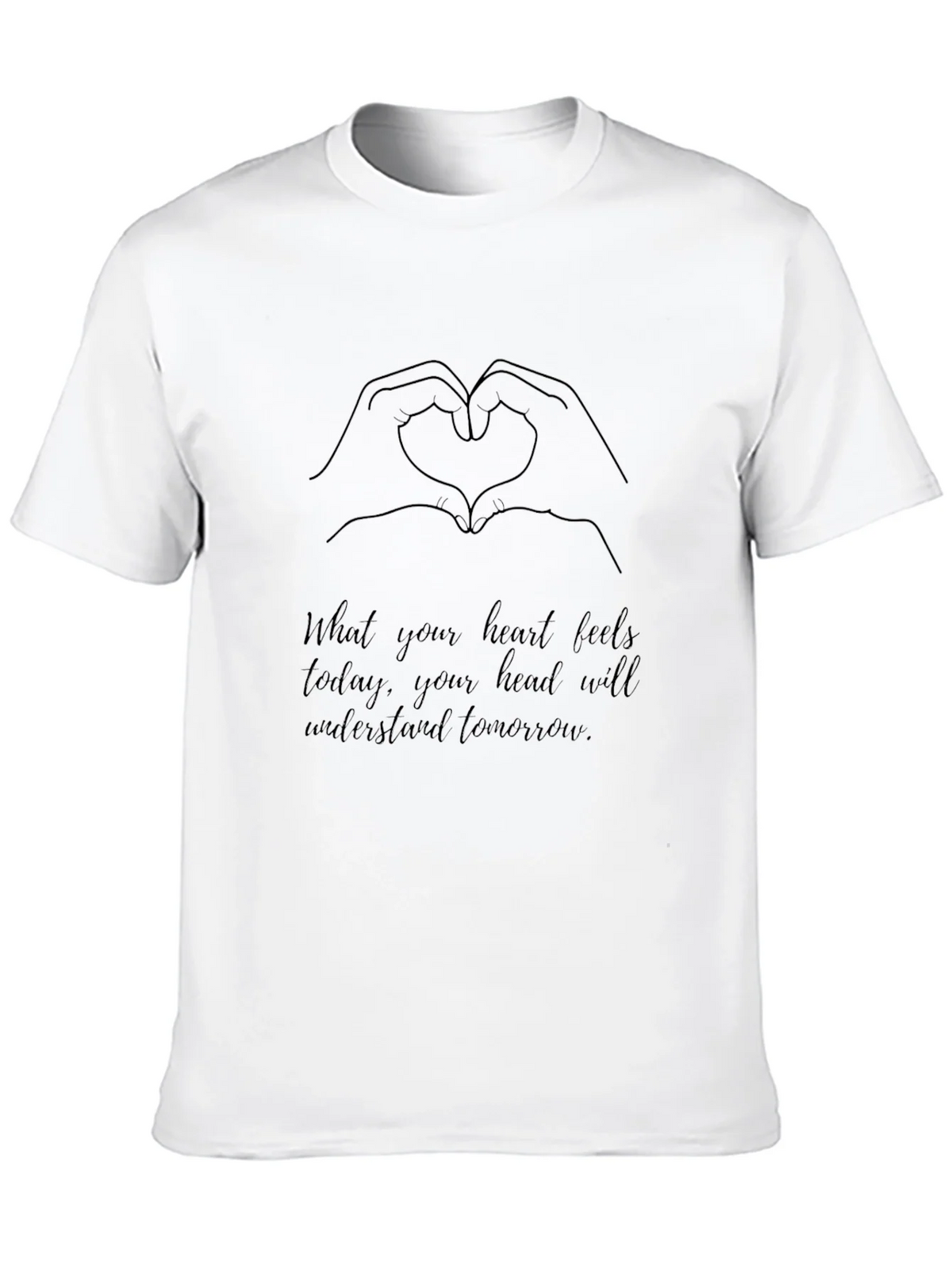 Heart Hands Graphic Tee - Inspirational Message product image 9