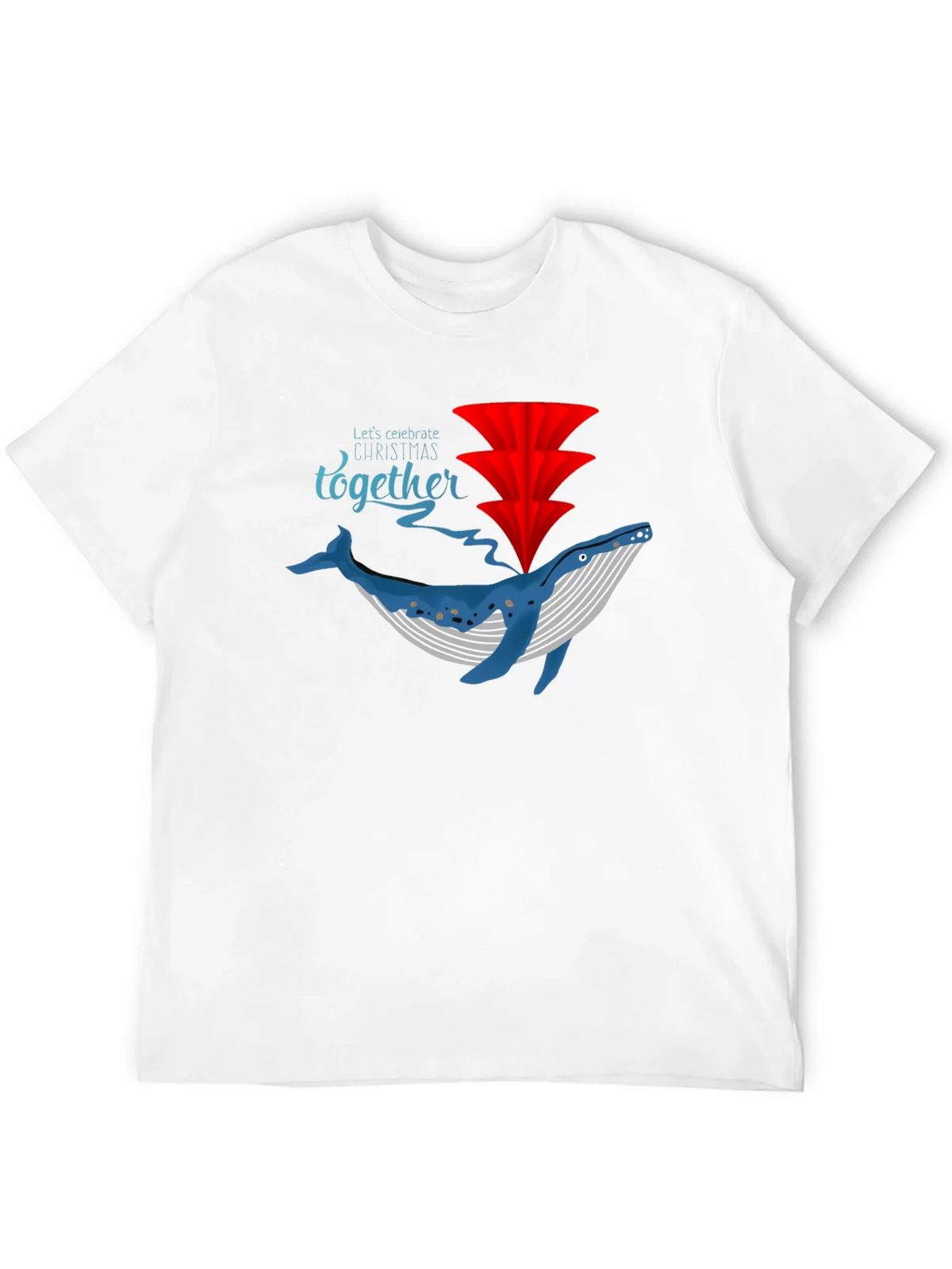 Whale Christmas Celebration T-Shirt product image 11