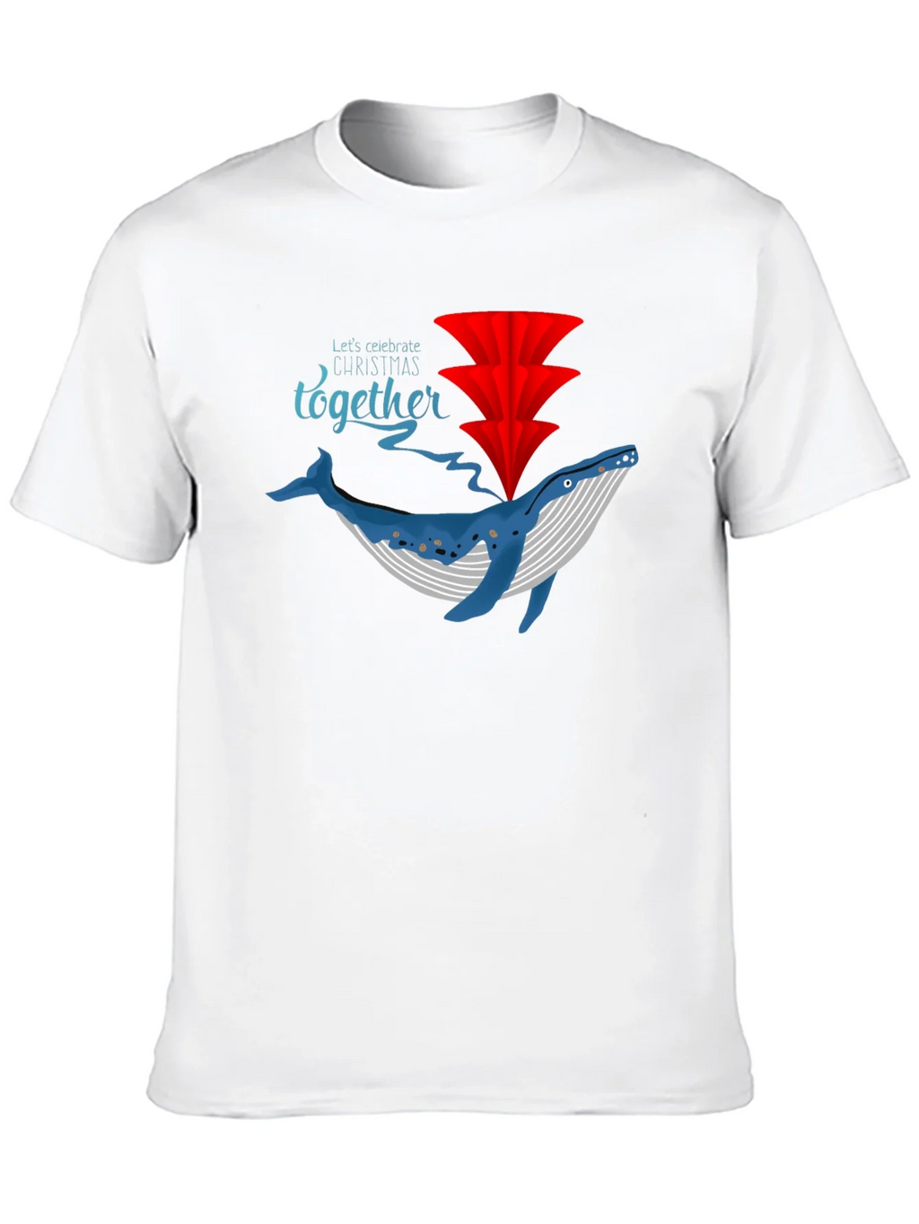 Whale Christmas Celebration T-Shirt product image 9