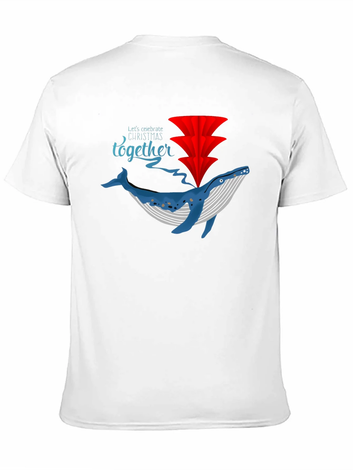 Whale Christmas Celebration T-Shirt product image 10