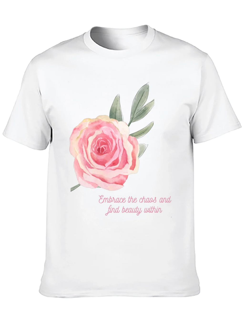 Floral Rose Graphic Tee - Embrace Beauty Within product image 9