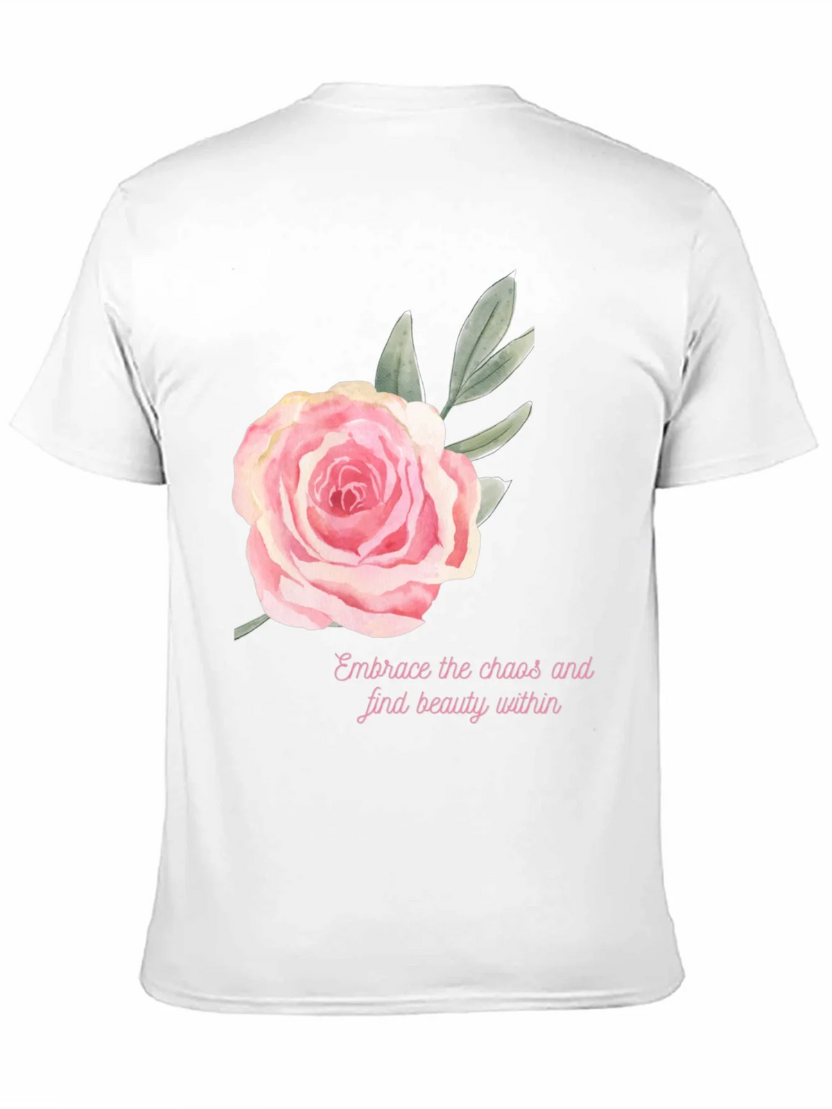 Floral Rose Graphic Tee - Embrace Beauty Within product image 10