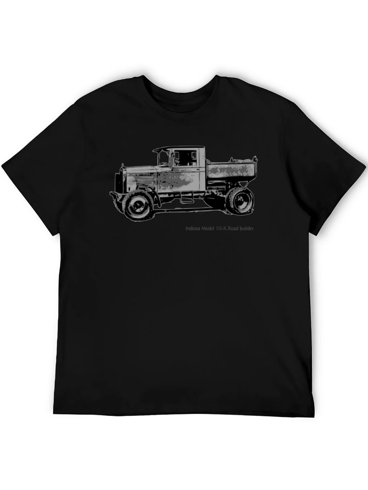 Vintage Truck Graphic Tee - Classic Black T-Shirt product image 5