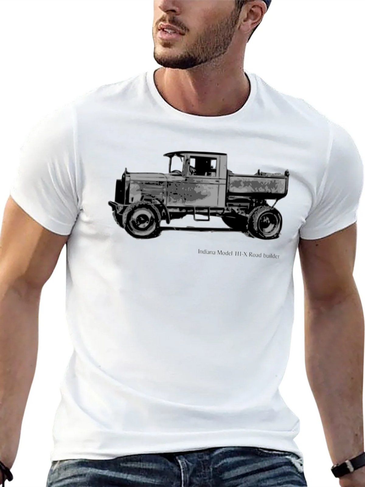 Vintage Truck Graphic Tee - Classic Black T-Shirt product image 12