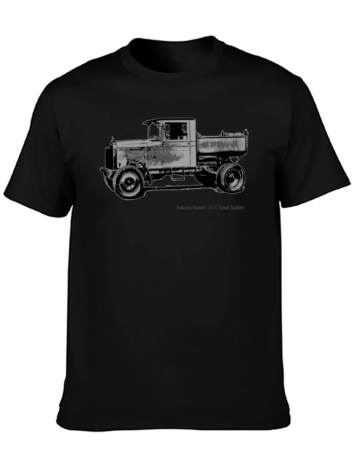 Vintage Truck Graphic Tee - Classic Black T-Shirt product image 3