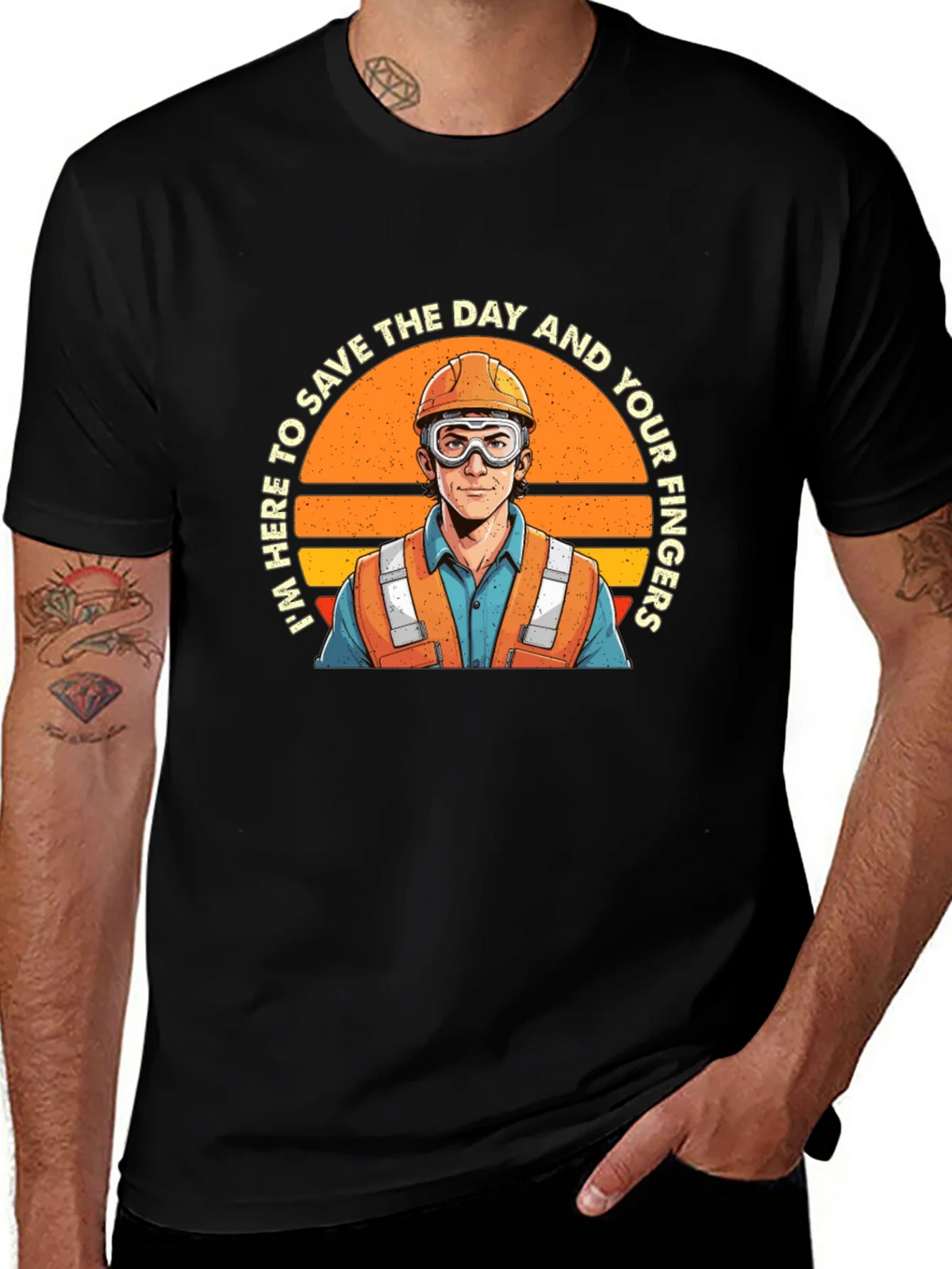 Save The Day Worker Graphic Tee product image 1