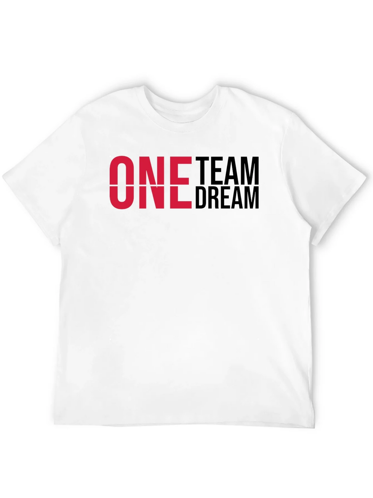 One Team Dream Graphic T-Shirt - Black Cotton Blend product image 9