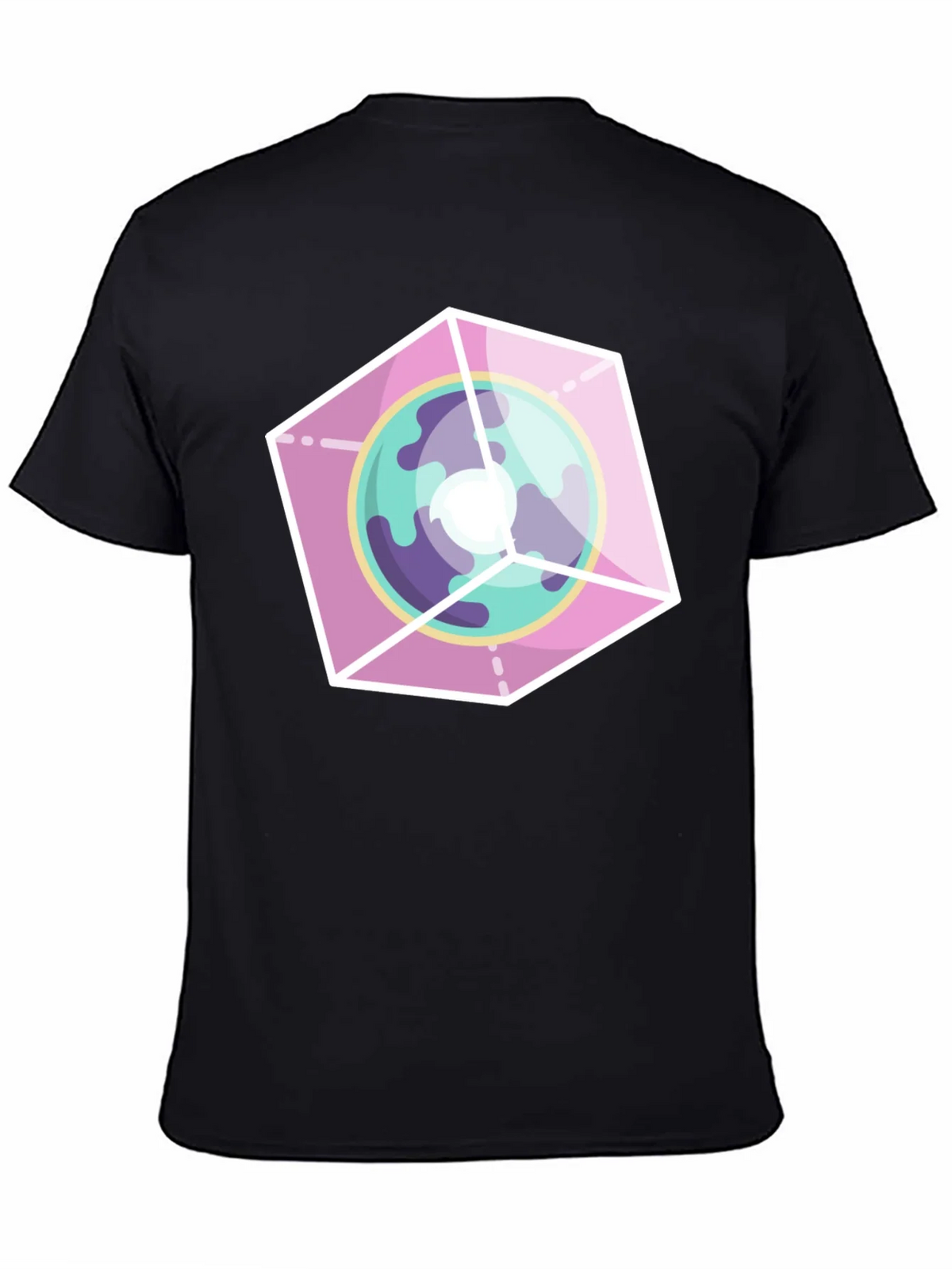 Geometric Planet Graphic Tee product image 3