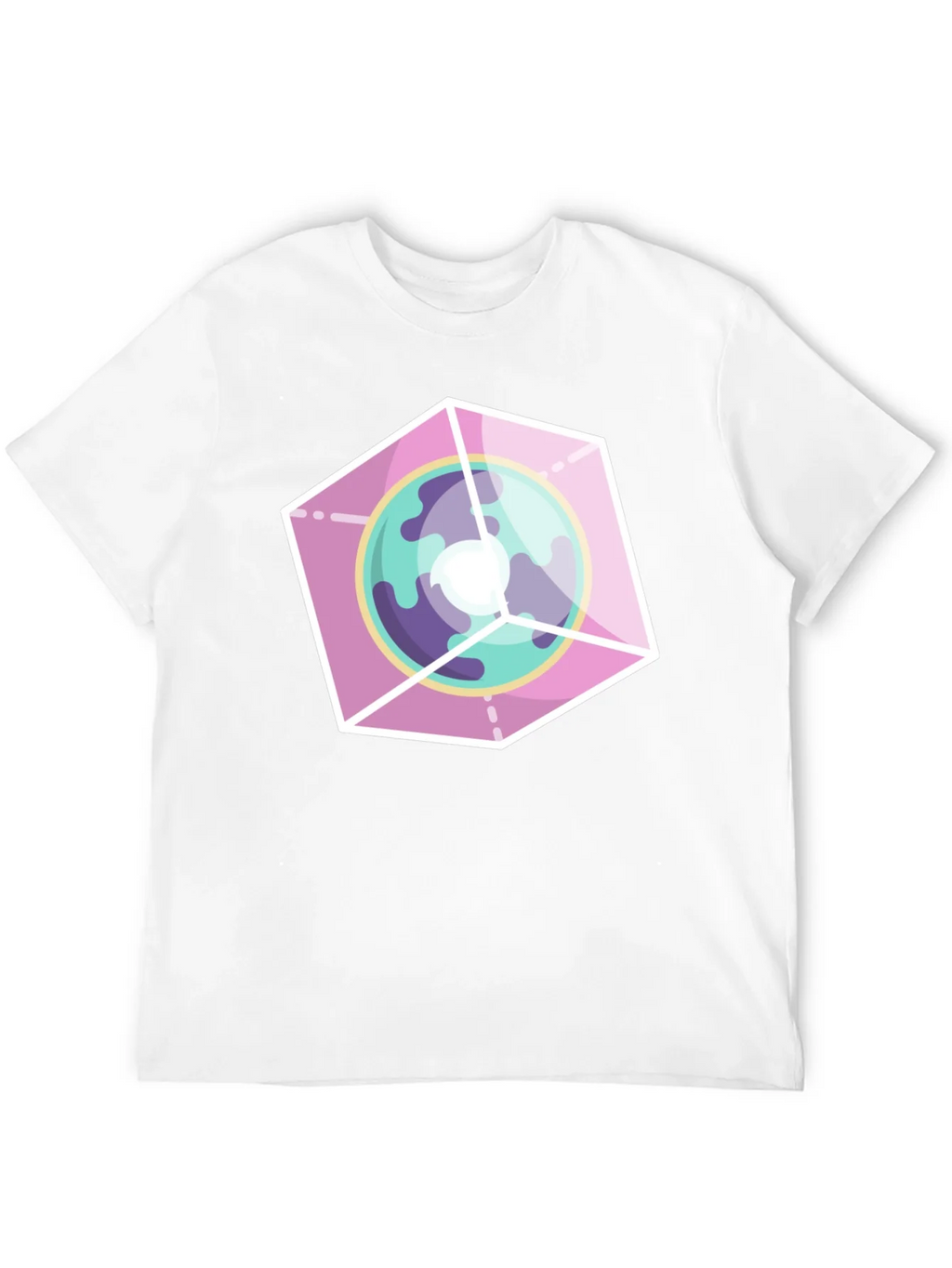 Geometric Planet Graphic Tee product image 9