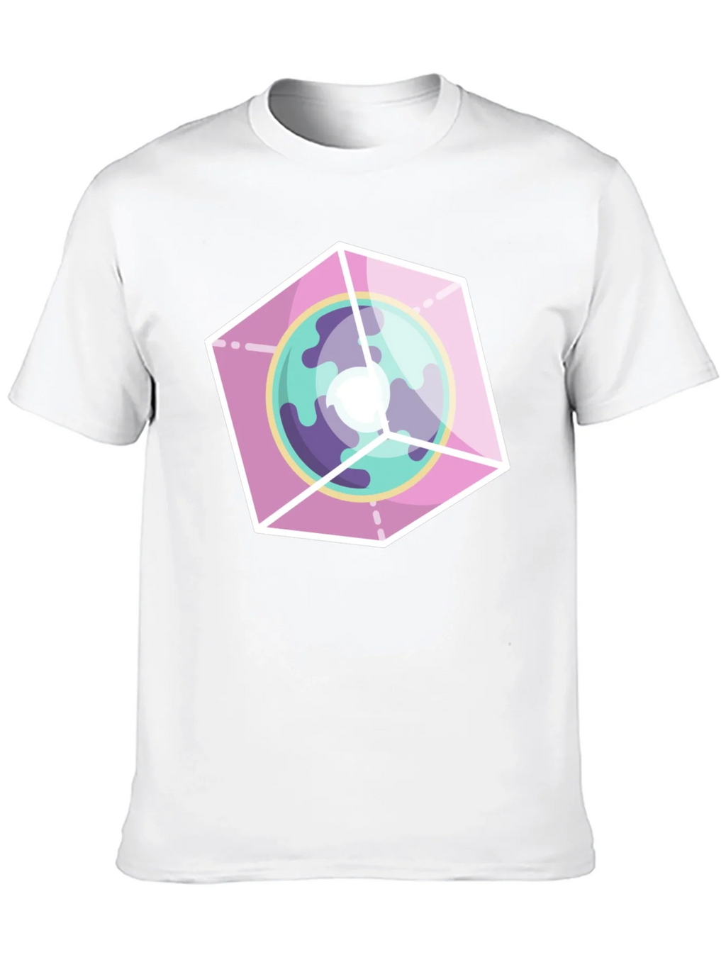 Geometric Planet Graphic Tee product image 7