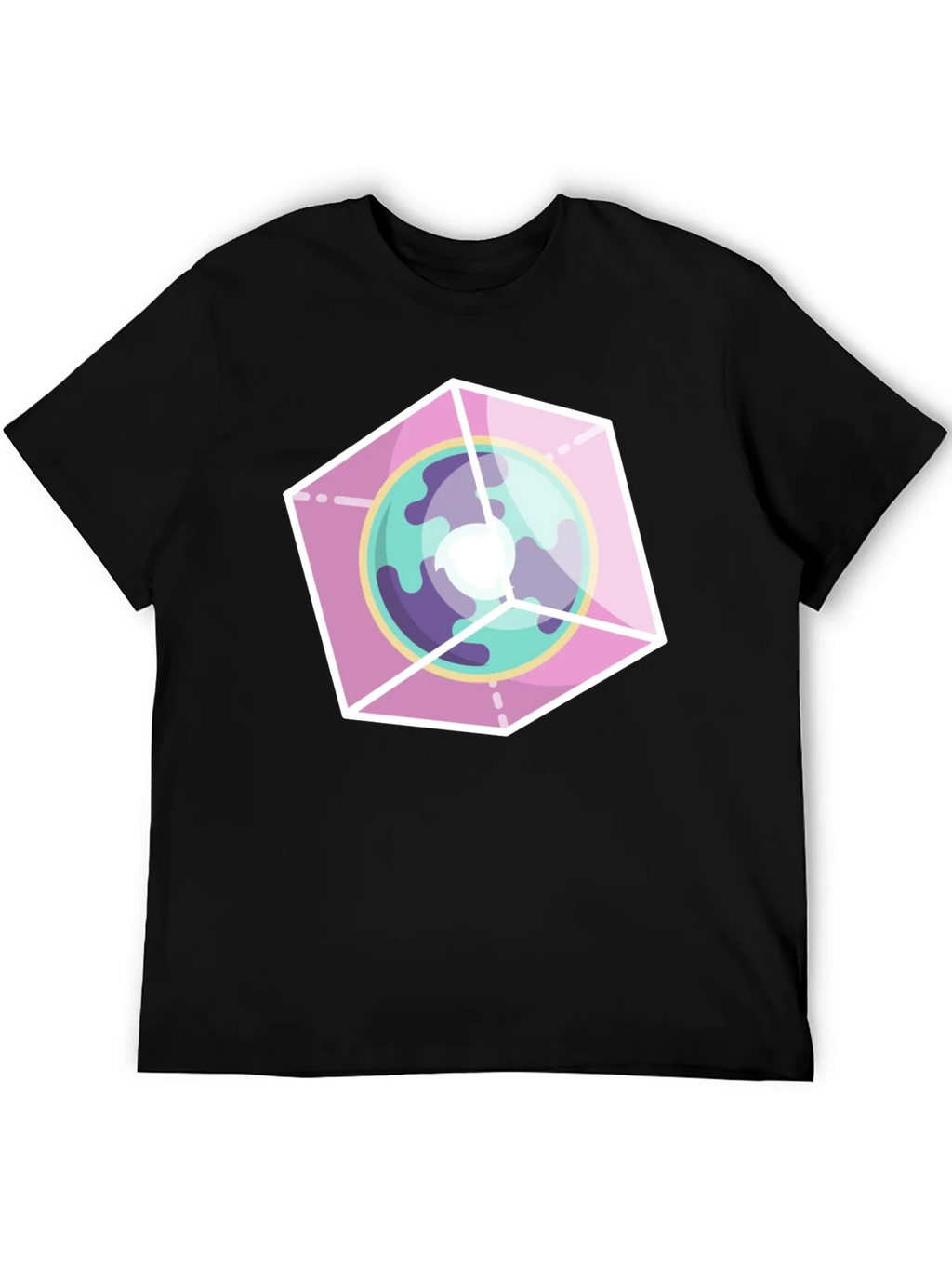 Geometric Planet Graphic Tee product image 4