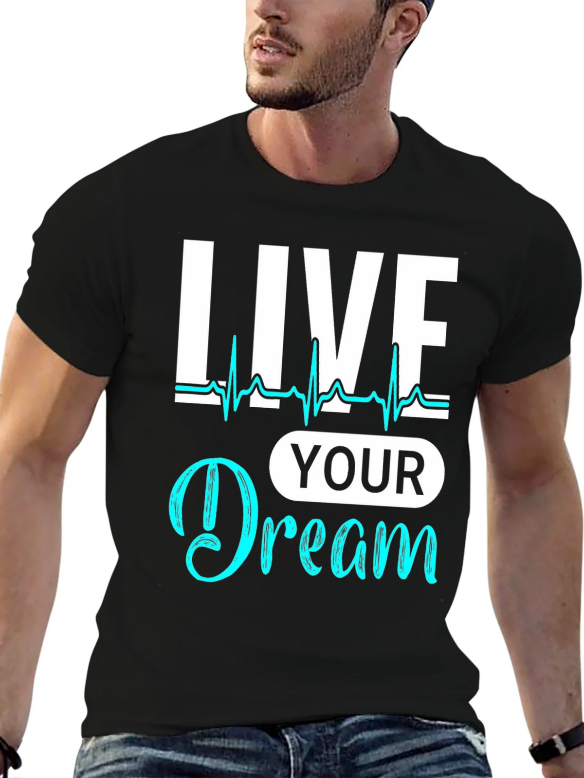 Live Your Dream Graphic Tee - Stylish Comfort product image 6