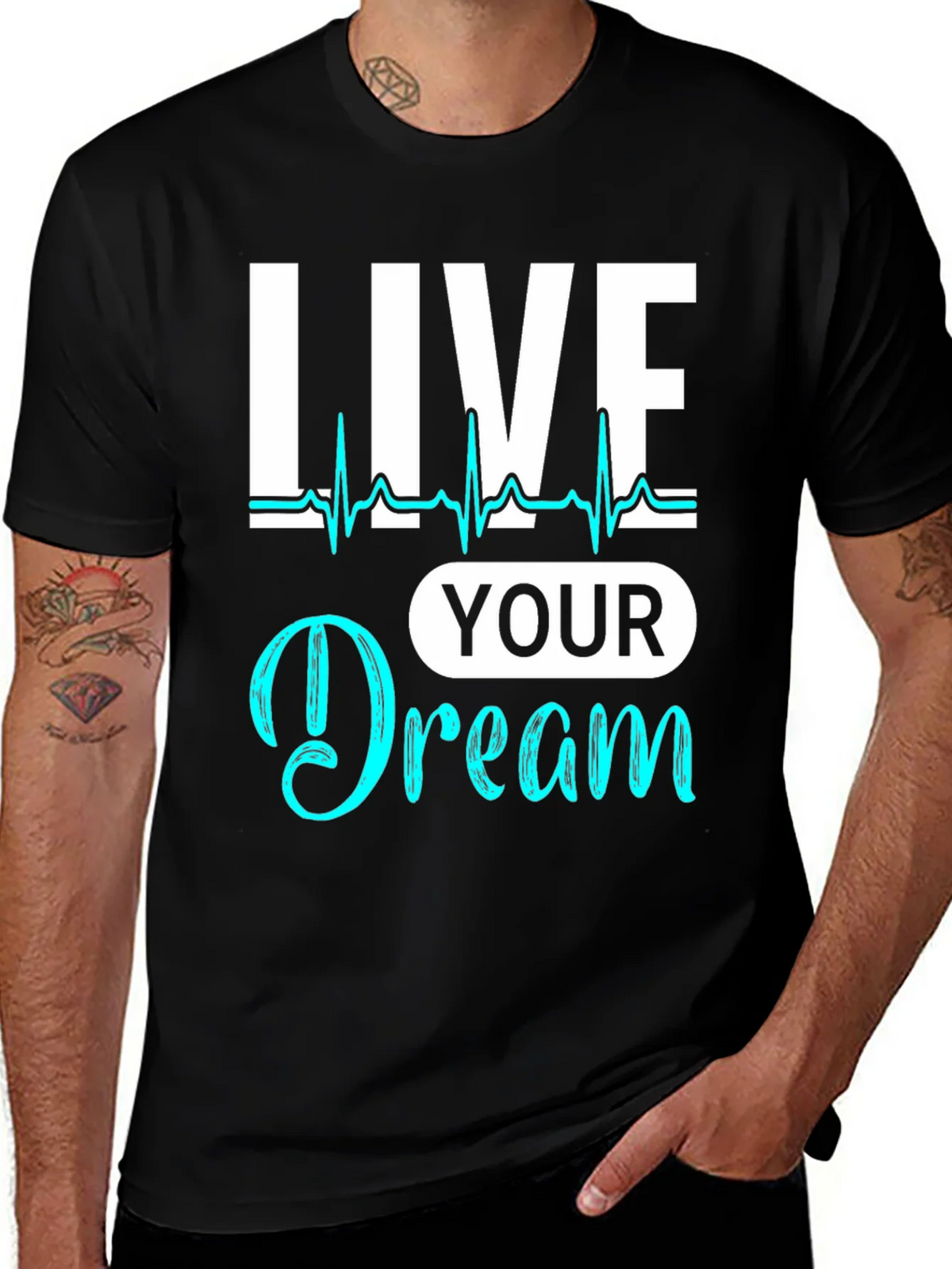 Live Your Dream Graphic Tee - Stylish Comfort product image 1