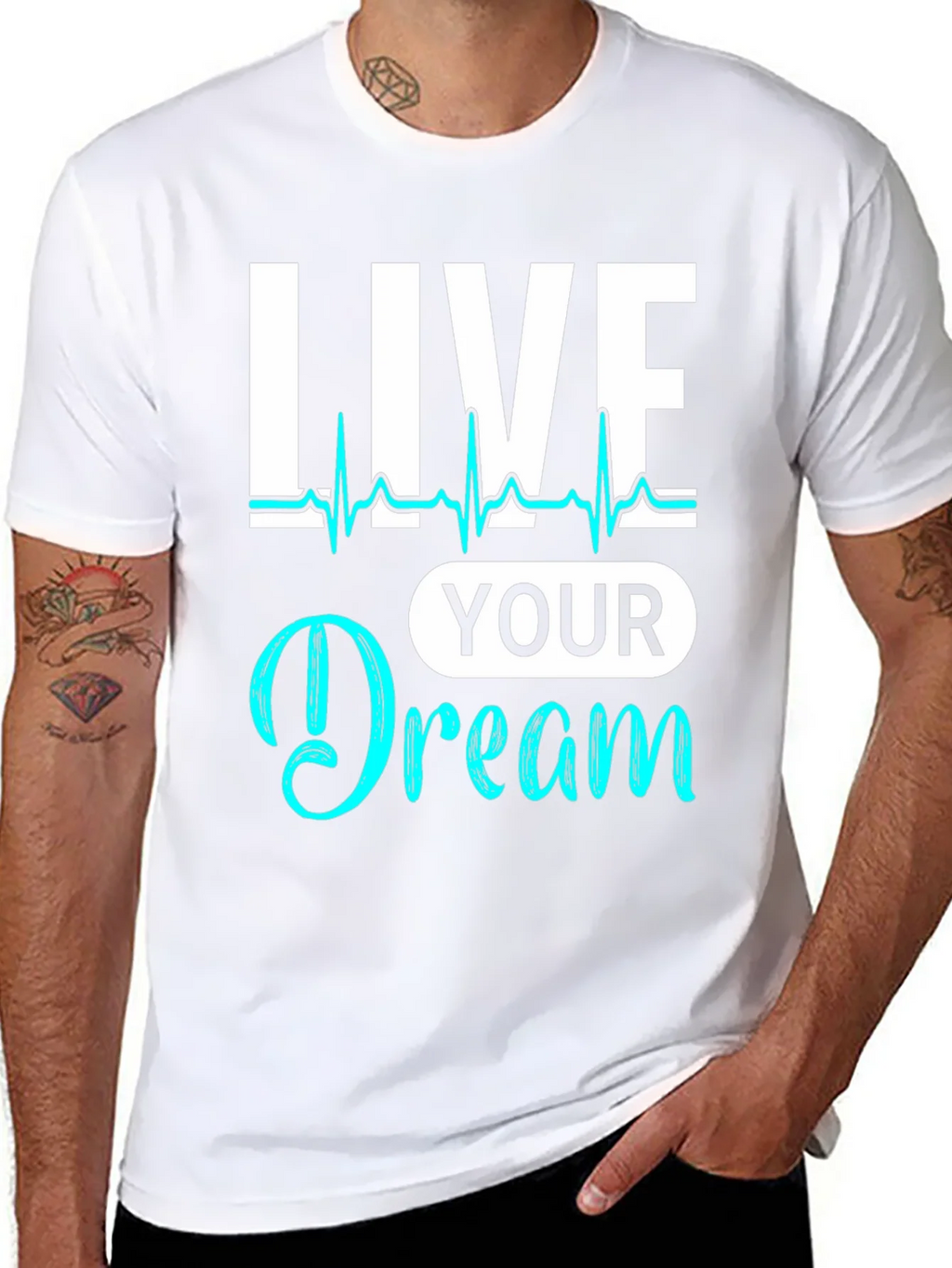 Live Your Dream Graphic Tee - Stylish Comfort product image 7