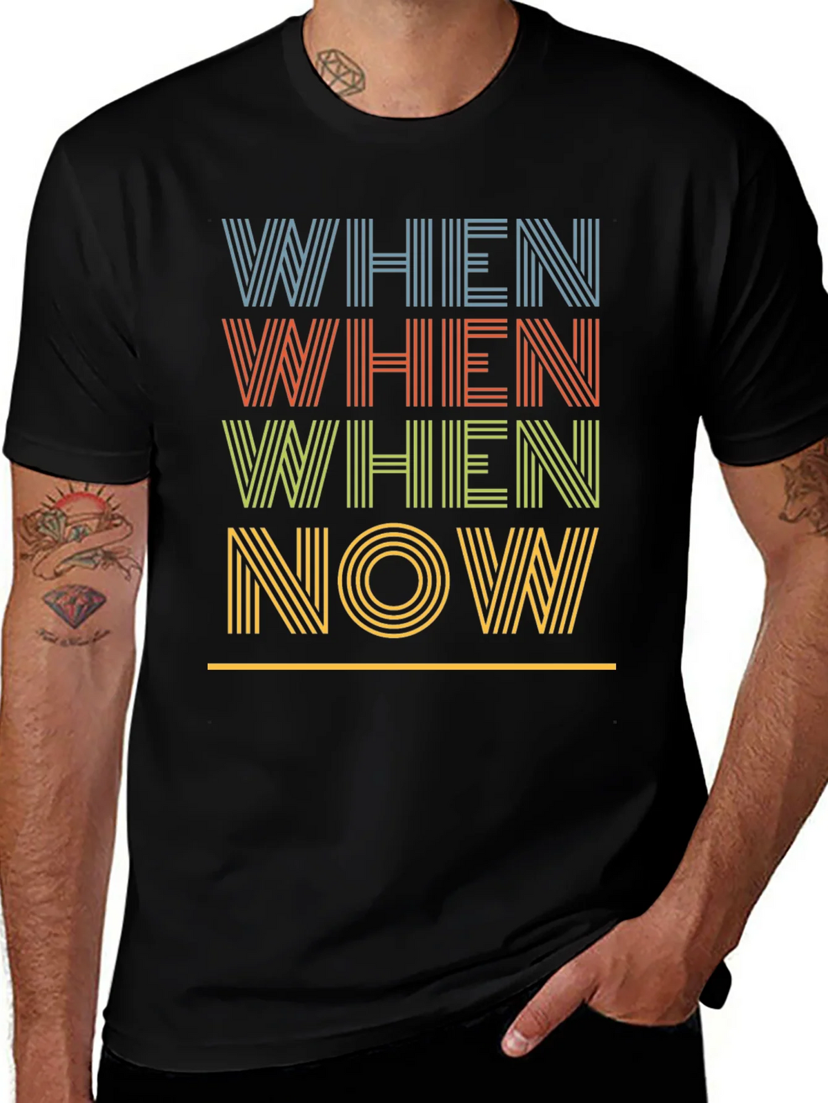 Retro When Now Graphic T-Shirt product image 1