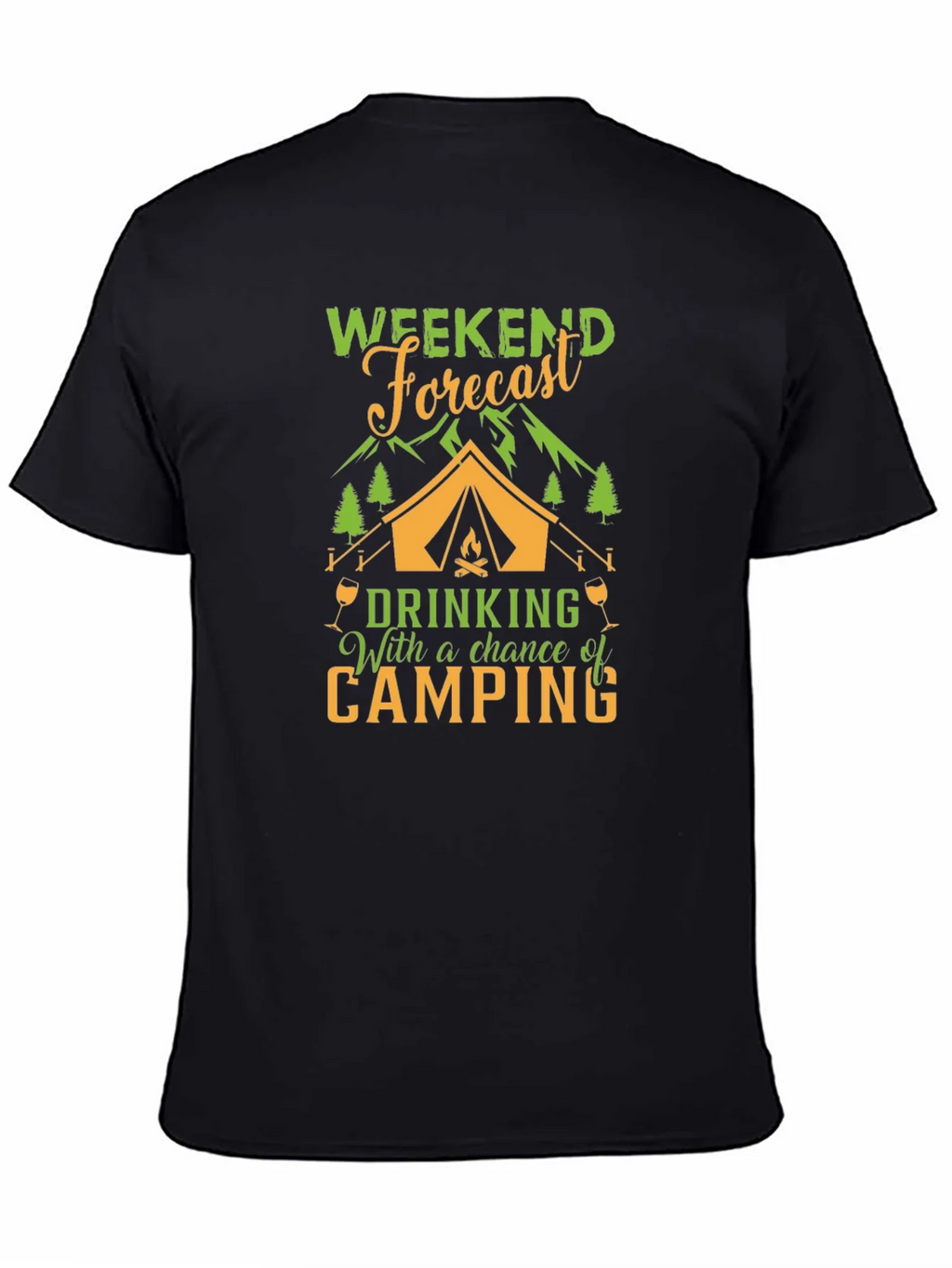 Weekend Forecast: Camping T-Shirt product image 4